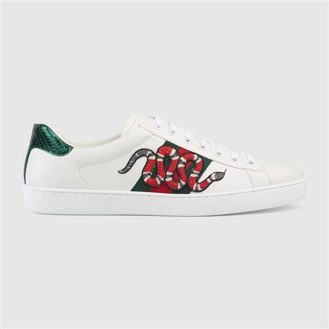 gucci ace sneakers lion|Gucci ace embroidered sneakers.